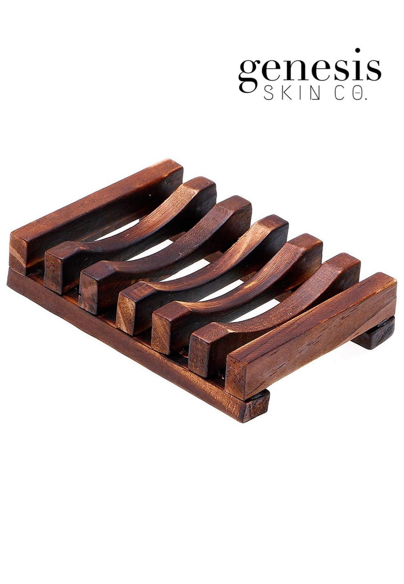 Eco-Friendly Bamboo Soap Dish