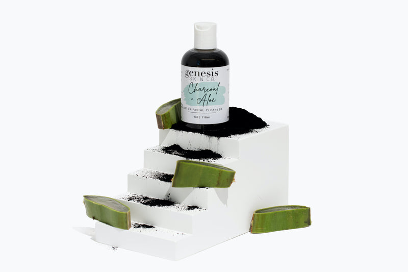 Aloe + Charcoal Detoxifying Facial Cleanser